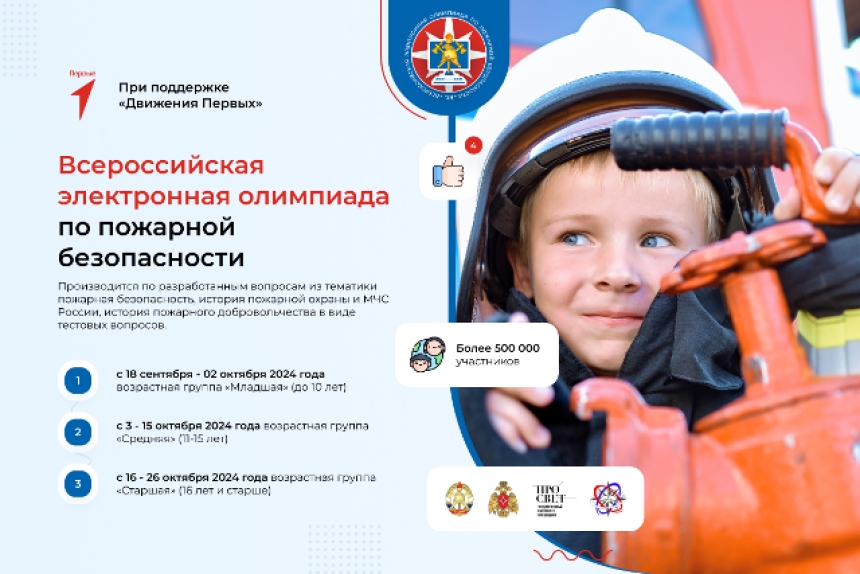 Всероссийская электронная олимпиада по пожарной безопасности